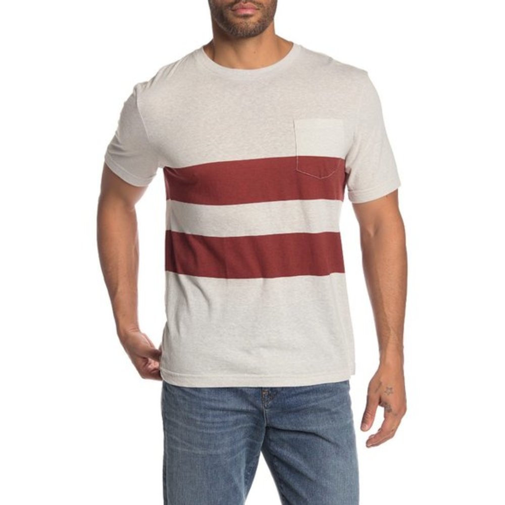 NWT XXL J. Crew Colorblock Stripe Crew Neck Shirt